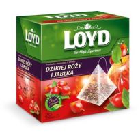 Herbata Loyd piramidki Dzika róża i jabłko 20tb