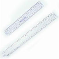 Linijka plastikowa podwójna 30cm