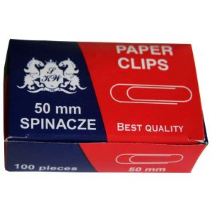Spinacze okrągłe 50mm 100szt