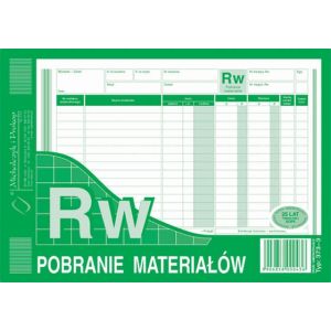 Druk MiP 373-3 Pobranie materiałów A5