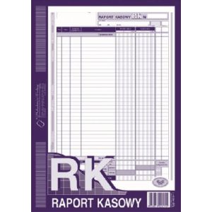 Druk MiP 410-1 Raport kasowy A4