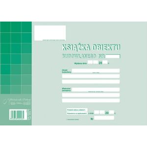Druk MiP 604-1 Książka obiektu budowlanego A4