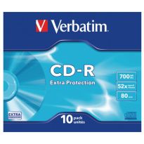 Płyty CD-R Verbatim slim 10szt.
