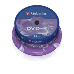 Płyty DVD+R Verbatim cake 25szt.