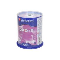 Płyty DVD+R Verbatim cake 100szt.