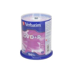 Płyty DVD+R Verbatim cake 100szt.