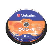 Płyty DVD-R Verbatim cake 10szt.