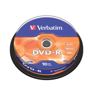 Płyty DVD-R Verbatim cake 10szt.