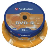 Płyty DVD-R Verbatim cake 25szt.