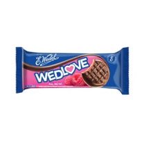 Biszkopty Wedlove 147g galaretka malinowa Wedel